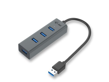 i-tec USB 3.0 Metal pasivní 4 portový HUB