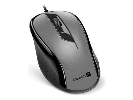 Myš Connect IT CMO-1200 optická, USB, šedá