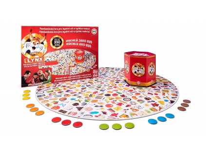 Hra Educa Rychlý jako rys, 350 obrázků