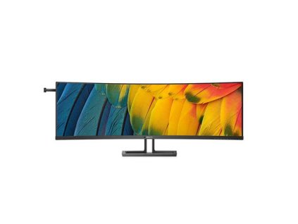 Philips LCD 45B1U6900C 44,5" zakřivený VA/5120x1440@75Hz/4ms/450cd/2xHDMI/DP/4xUSB/USB-C dock/Repro/HAS/VESA
