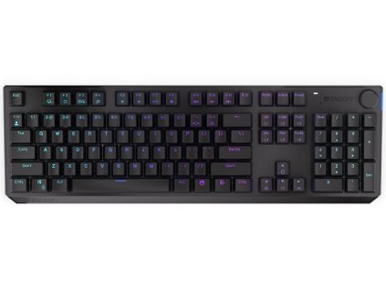 Endorfy herní klávesnice Thock Wireless Red/USB/Kailh Red/bezdrátová/mechanická/US layout/černá/ARGB