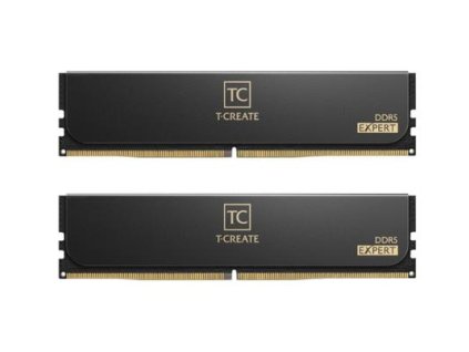 TEAMGROUP 32GB=2x16GB DDR5 6000MHz CL30-36-36-76 moduly s chladičem T-CREATE EXPERT black