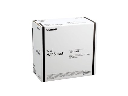 CANON TONER T15 černý pro i-SENSYS X 1861P, 1871P (42 000 str.)