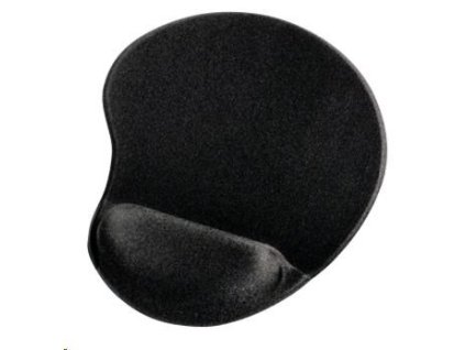 Hama ergonomická gelová podložka pod myš, černá