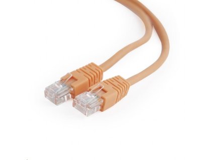 GEMBIRD kabel patchcord Cat5e UTP 1m, oranžový
