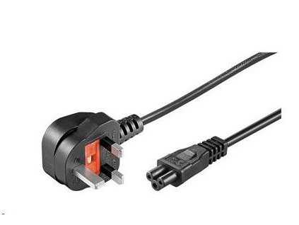 PREMIUMCORD Kabel napájecí 230V/10A, přímý pro Velkou Británii, 2m