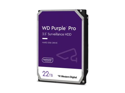 WD Purple Pro/22TB/HDD/3.5''/SATA/7200 RPM/5R