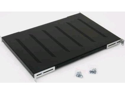 19''police H4 perforovaná 1U/750mm, max.150kg