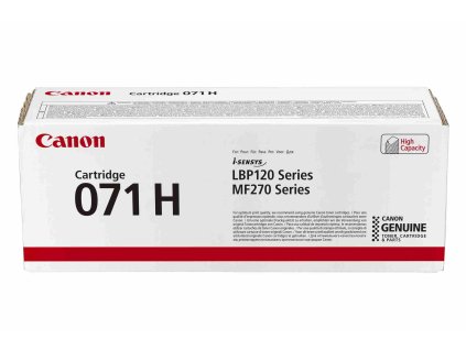 Canon TONER CRG 071H BK černý pro MF275dw, MF272dw, LBP122dw (2 500 str.)