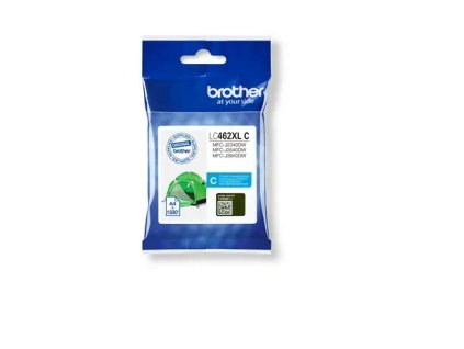 Brother LC-462XLC (inkoust cyan, 1500 str. @ 5% draft)