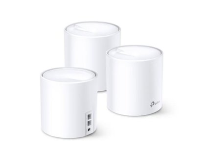 TP-Link Deco X60(3-pack) - AX5400 Meshový Wi-Fi 6 systém pro chytré domácnosti - HomeCare - (3-pack)