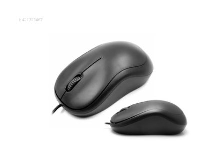 OMEGA MOUSE OM-09 3D OPTICAL 1200DPI VALUE LINE V2 BLACK - BLISTR