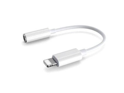 PLATINET SMARTPHONE ADAPTER LIGHTNING TO AUX WHITE