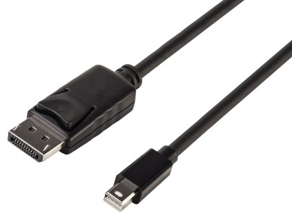PremiumCord Mini DisplayPort - DisplayPort 1.2 přípojný kabel M/M 2m
