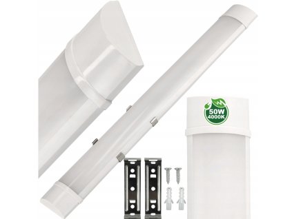 LED dílenské svítidlo 150cm - 230V - 50W - IP20 - neutrální bílá