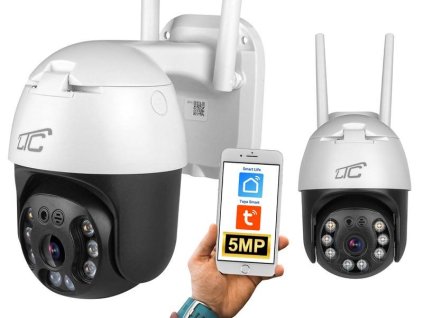 LTC IP kamera LXKAM36 5M PTZ, 3,6mm F2.0 WiFi 30m MicroSD, TUYA