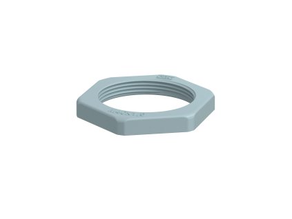 OBO BETTERMANN Matice M 40 PA pojistná stříbřitě šedá