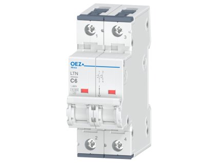 OEZ Jistič 6C/2 LTN 10kA
