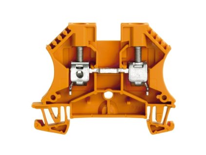 Svorka Weidmuller WDU 6 oranžová