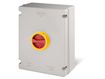 SCAME Spínač ISOLATOR-TP 125A 3P emergency IP65
