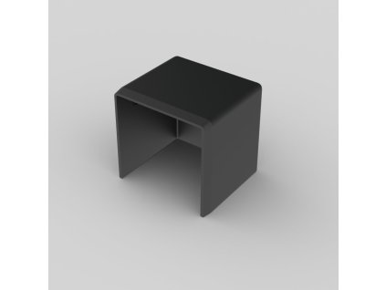 KOPOS Kryt 8641_FB koncový Lhd 40X40 černá
