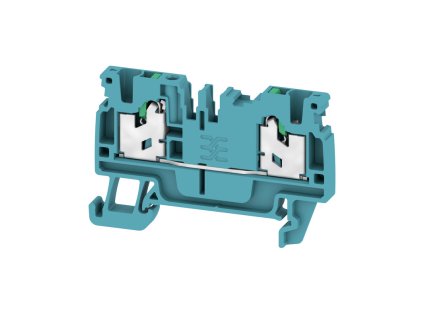 WEIDMÜLLER Svorka S2C 2.5 BL, 2.5 mm² 800 V, 24 A, průchozí, SNAP IN, počet připojení 2, světle modrá