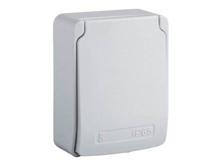 SCHNEIDER Zásuvka 16A 2P+PE 250V IP65 šedá, UK sta