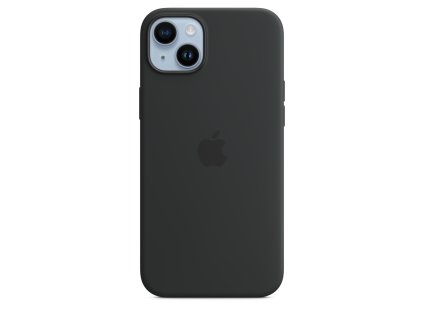 iPhone 14+ Silicone Case with MS - Midnight