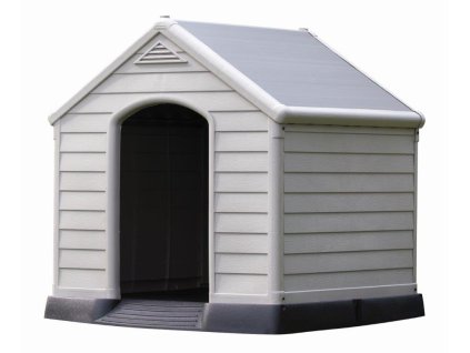 Bouda pro psy Curver Dog House šedá
