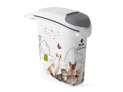 Zásobník Curver na krmivo 10 kg / 23 l Cats