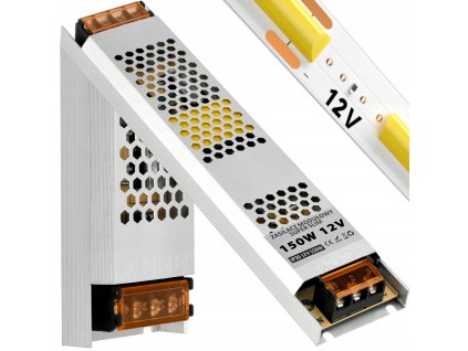 LED zdroj slim 12V - 150W - 12,5A - IP20