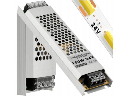 Super Slim LED modulární napájecí zdroj - 24V - 100W - 4,17A - IP20