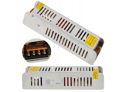 Tenký napájecí zdroj - 12V - 150W - 12,5A - IP20