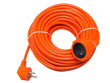 Prodlužovací kabel 20m, oranžový 3x1,5mm PR-160