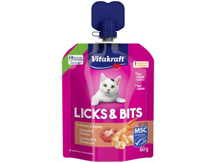 Vitakraft Licks & Bits krevetový 60g