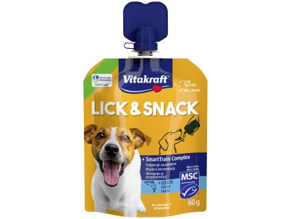 Vitakraft Lick & Snack s lososem 60g