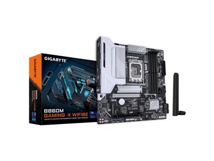 GIGABYTE MB Sc LGA1851 B860M GAMING X WIFI6E, Intel B860, 4xDDR5, 1xUSB4, 1xDP, 1xHDMI, WiFi, mATX