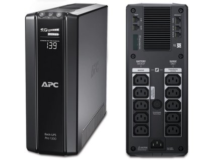 APC Back-Ups Pro 1500VA/865W Úspora energie, LCD displej