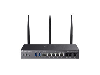 Router TP-Link DR3650V VPN WiFi 6, 1x GWAN + 4x GLAN, 1x DSL, 2x FXS, USB, Omáda SDN