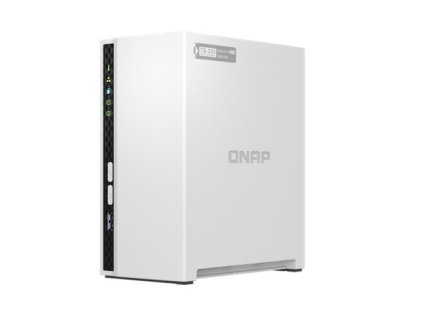 QNAP TS-233 TurboNAS server s RAID, 4xjádro 2.0GHz, 2GB DDR, pro 2x 3,5/2,5in SATA3 HDD/SSD (USB3 + 1xGLAN) datové úložiště