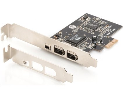 DIGITUS PCI Express Card, Firewire 1394a (2+1 porty)