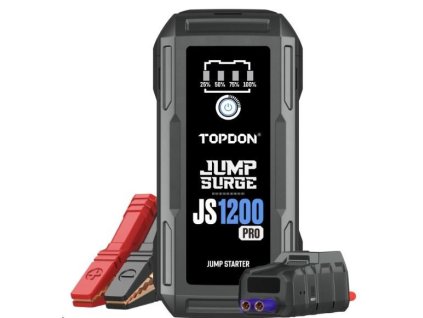 TOPDON Car Jump Starter JumpSurge 1200 PRO, 10000 mAh