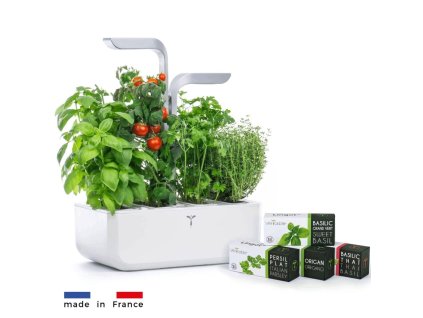 Véritable SMART - Automatický květináč s regulací osvětlení, bílá