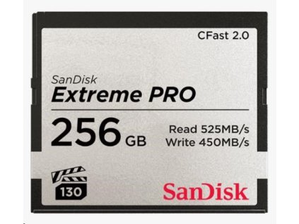 SanDisk CFAST 2.0 256GB Extreme Pro (525 MB/s VPG130)