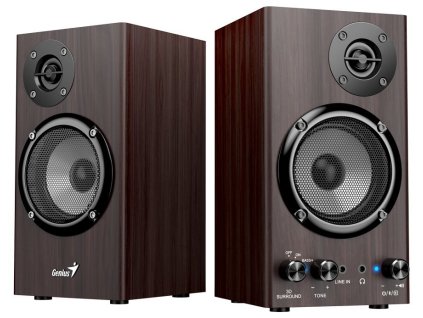 GENIUS repro SP-HF520BT, tmavě hnědá