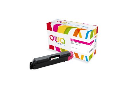 OWA Armor toner kompatibilní s Kyocera TK-5140M, 5000st, červená/magenta
