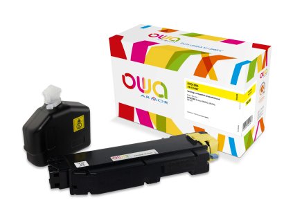 OWA Armor toner kompatibilní s Kyocera TK-5140Y, 5000st, žlutá/yellow