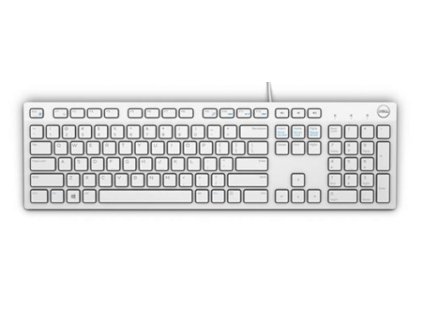 Dell KB216/Drátová USB/US layout/Bílá