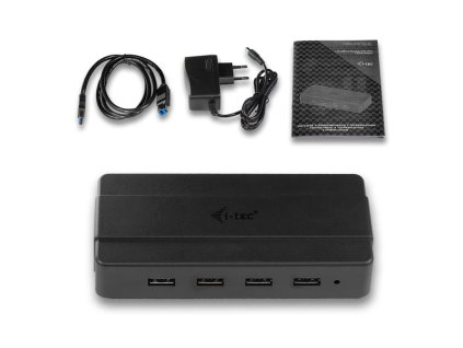 i-Tec USB3.0 HUB 4port, nabíjení