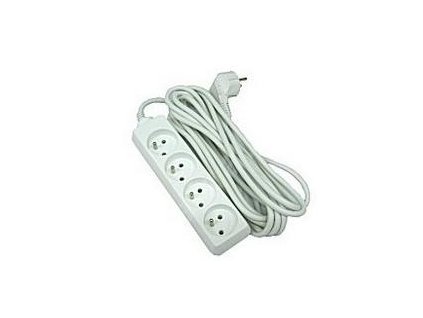 PremiumCord prodlužovací přívod 230V, 10m 4 zásuvky